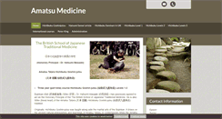 Desktop Screenshot of amatsu-medicine.com